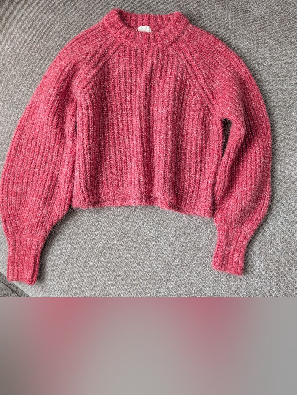 Pink H&M Wool Sweater